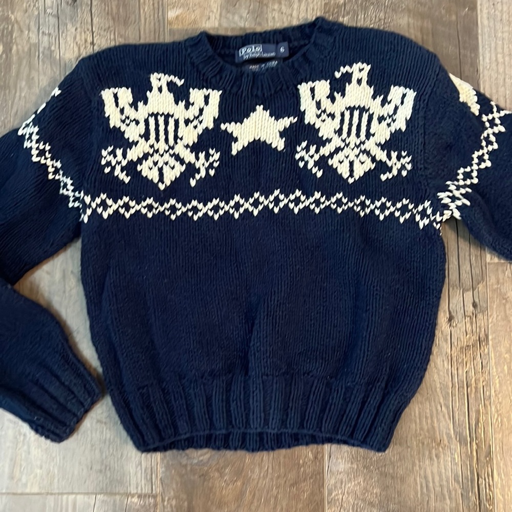 Vintage Polo by Ralph Lauren cotton sweater